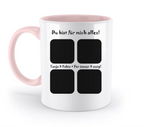 Tasse: Fotomotiv 4er Collage • spülmaschinenfest • personalisierbar