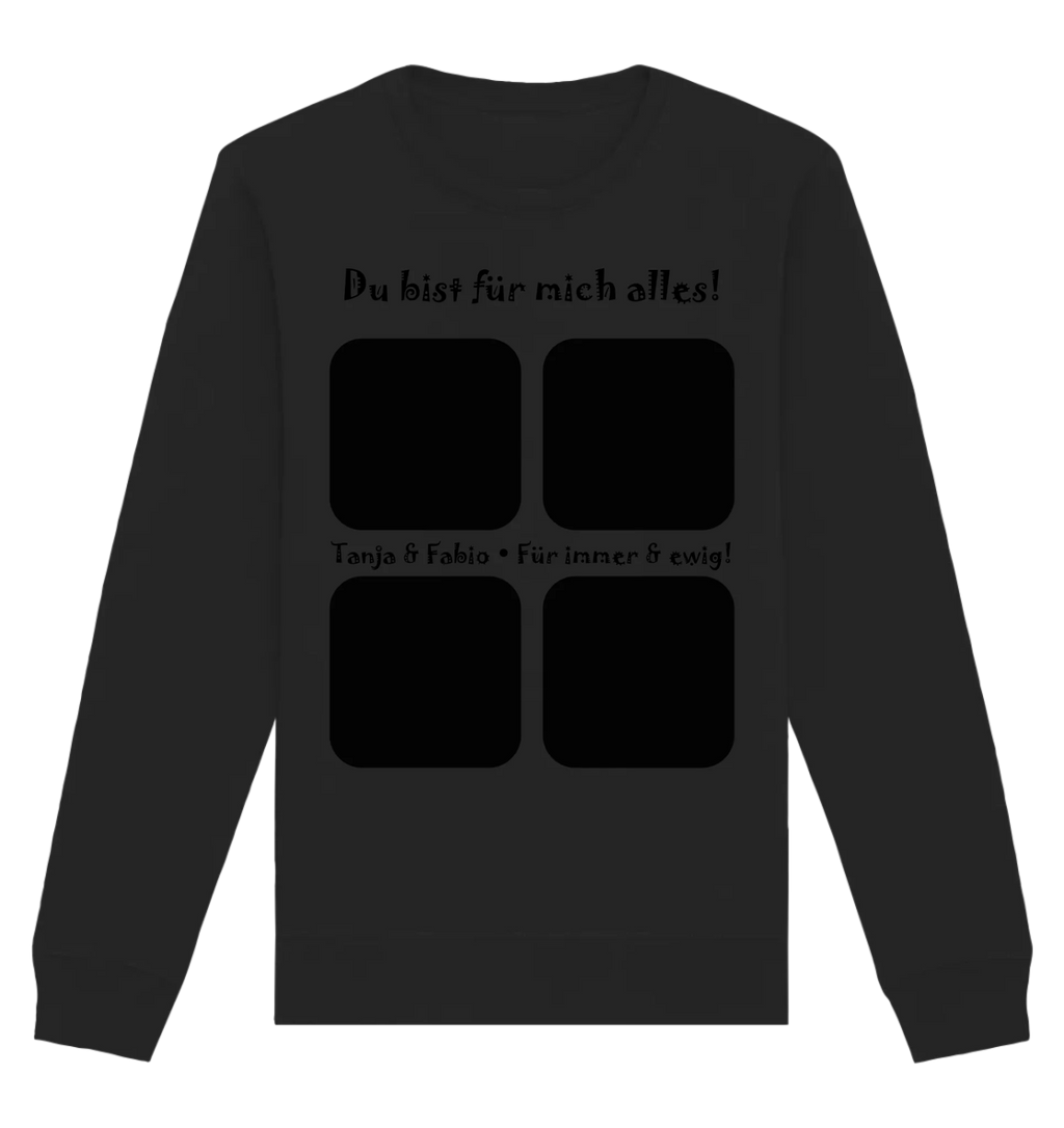HalloGeschenk.de front-organic-basic-unisex-sweatshirt-272727-1116x