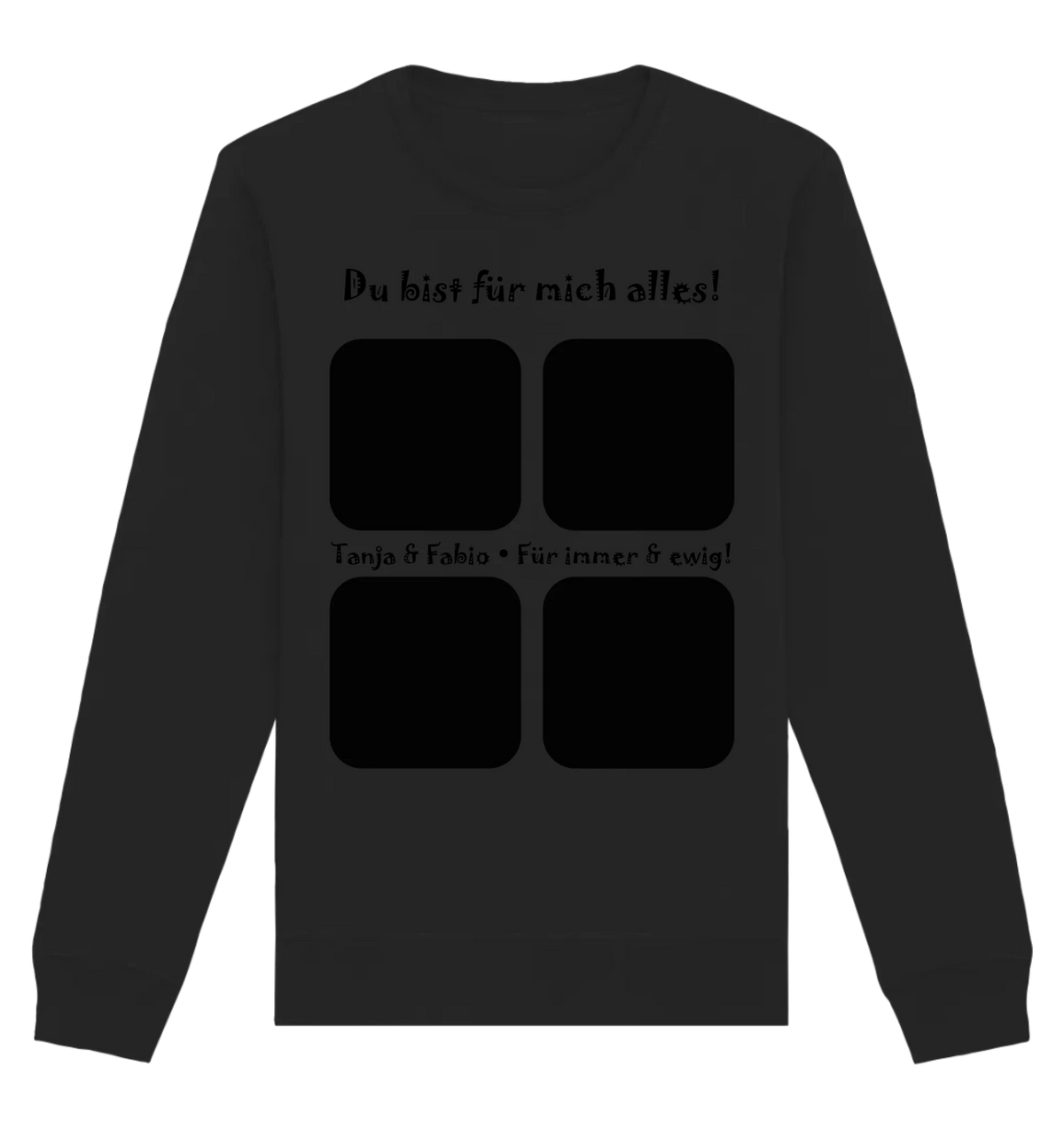 HalloGeschenk.de front-organic-basic-unisex-sweatshirt-272727-1116x