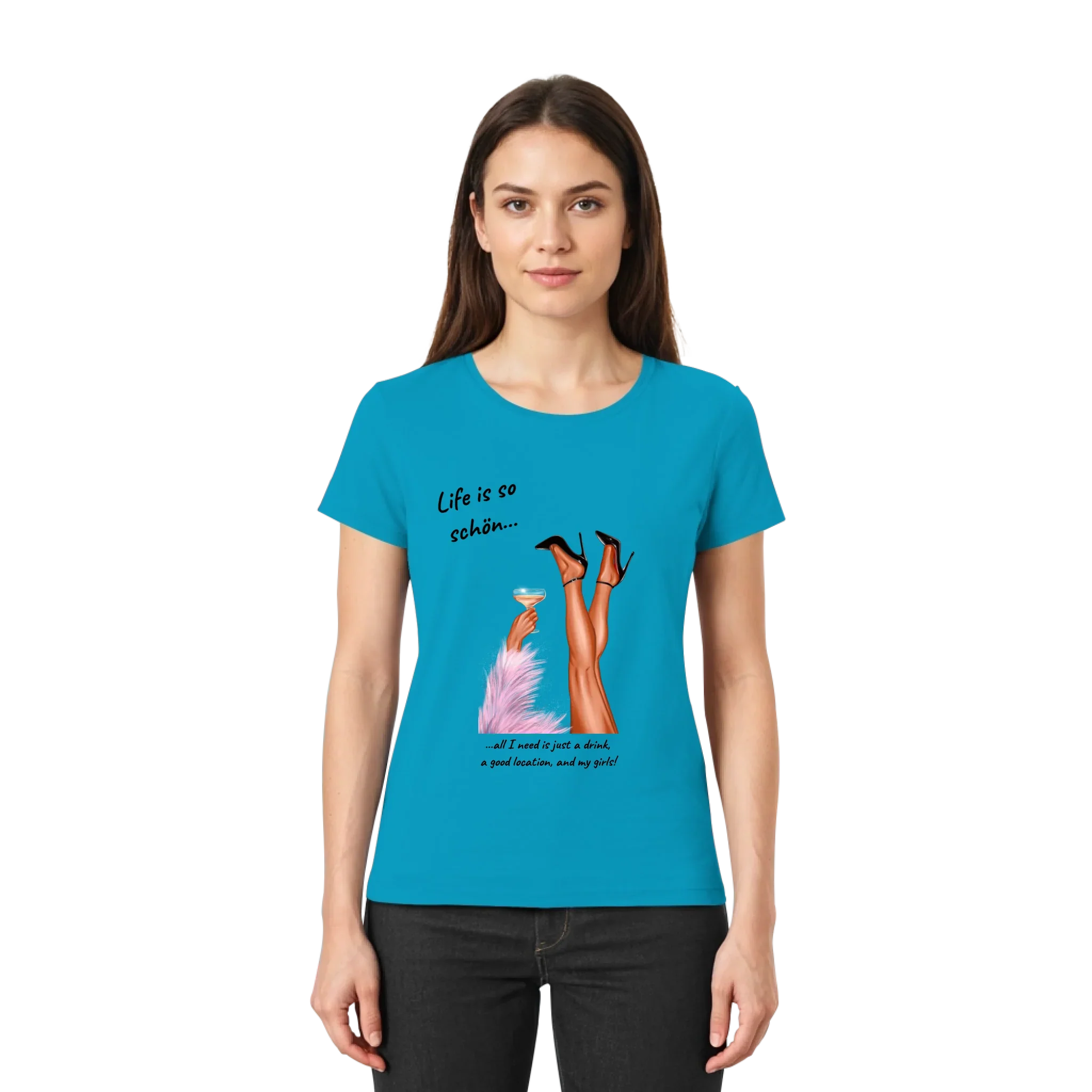 Ladies: Party-Beine • mehrere Artikel • ’Statement-Collection’ • Wunschtext • personalisierte Figuren