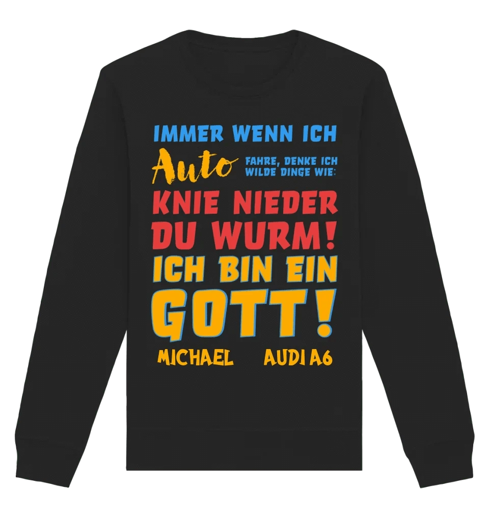 6in1-Kollektion: Immer wenn ich Auto + Wunschtext • personalisiert • Gott • diverse Artikel