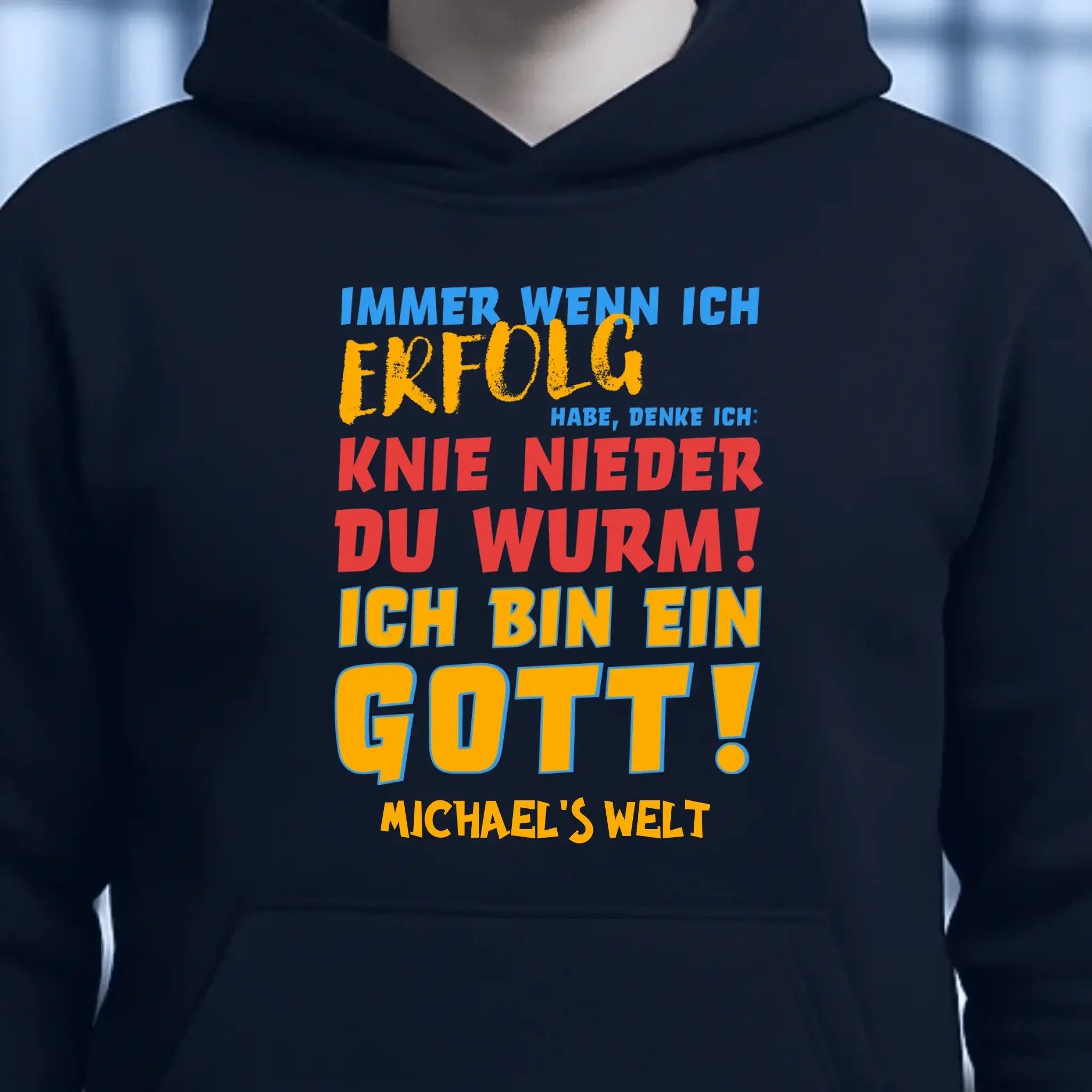 6in1-Kollektion: Immer wenn ich Erfolg + Wunschtext • personalisiert • Gott • diverse Artikel