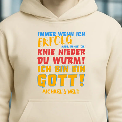 6in1-Kollektion: Immer wenn ich Erfolg + Wunschtext • personalisiert • Gott • diverse Artikel