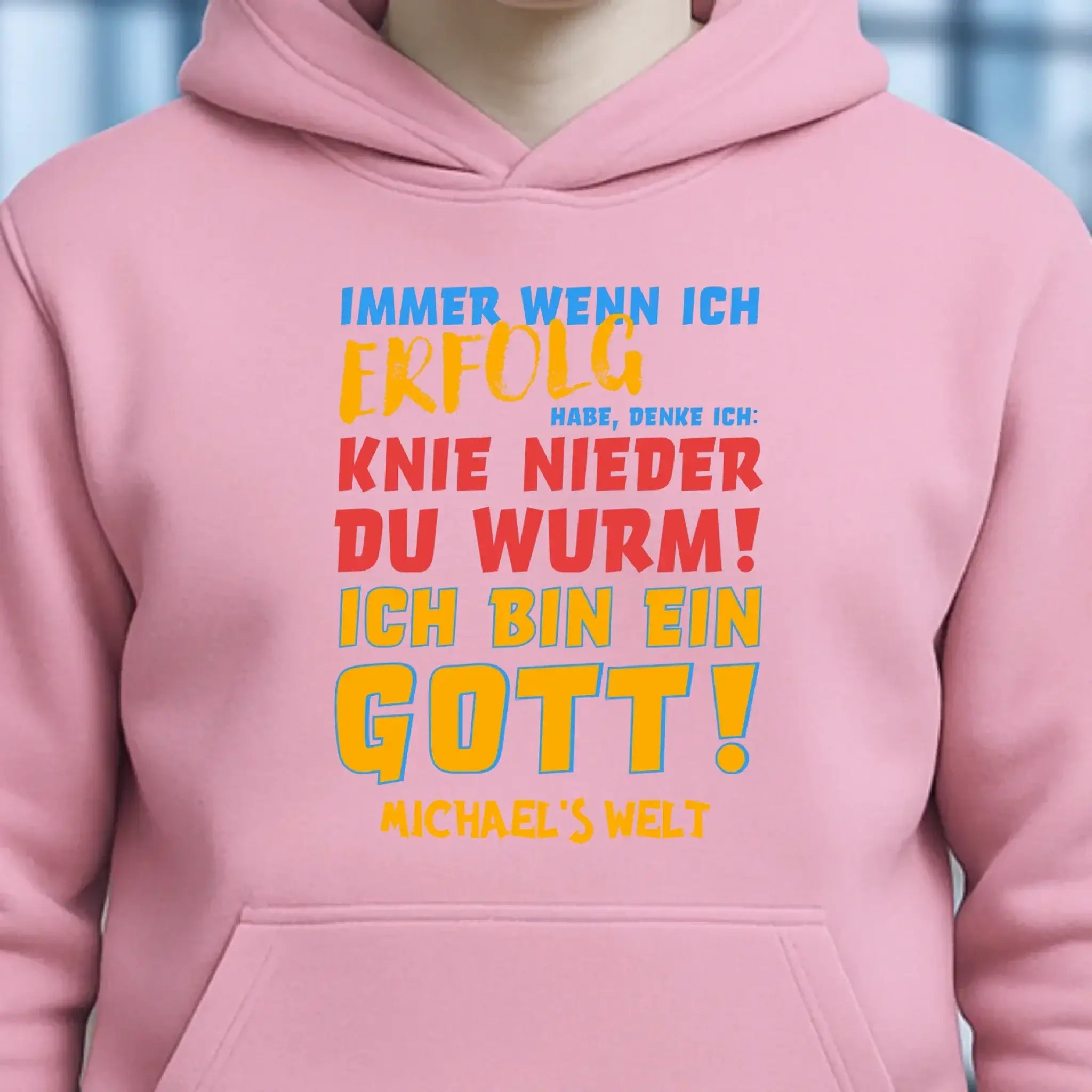 6in1-Kollektion: Immer wenn ich Erfolg + Wunschtext • personalisiert • Gott • diverse Artikel