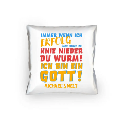 6in1-Kollektion: Immer wenn ich Erfolg + Wunschtext • personalisiert • Gott • diverse Artikel