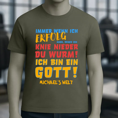6in1-Kollektion: Immer wenn ich Erfolg + Wunschtext • personalisiert • Gott • diverse Artikel