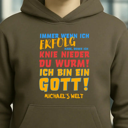 6in1-Kollektion: Immer wenn ich Erfolg + Wunschtext • personalisiert • Gott • diverse Artikel