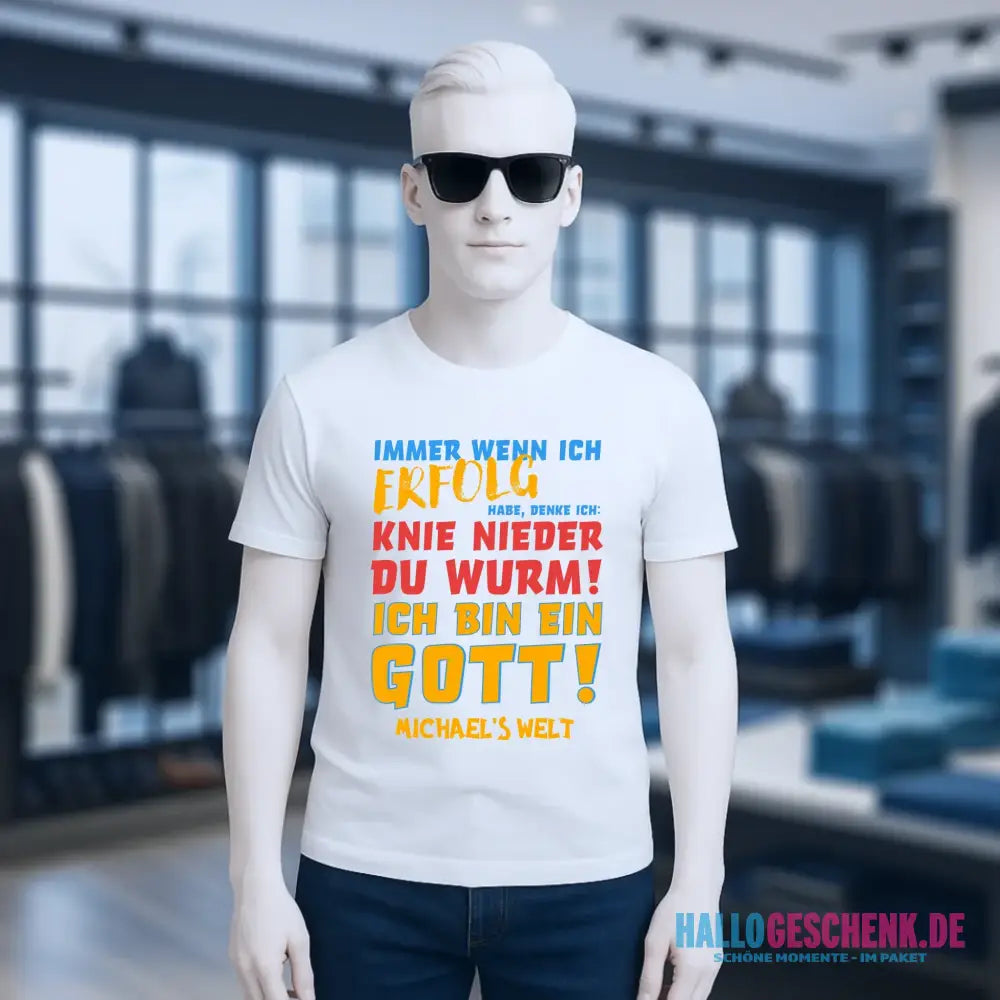 T-Shirt White Total HGDE Master
