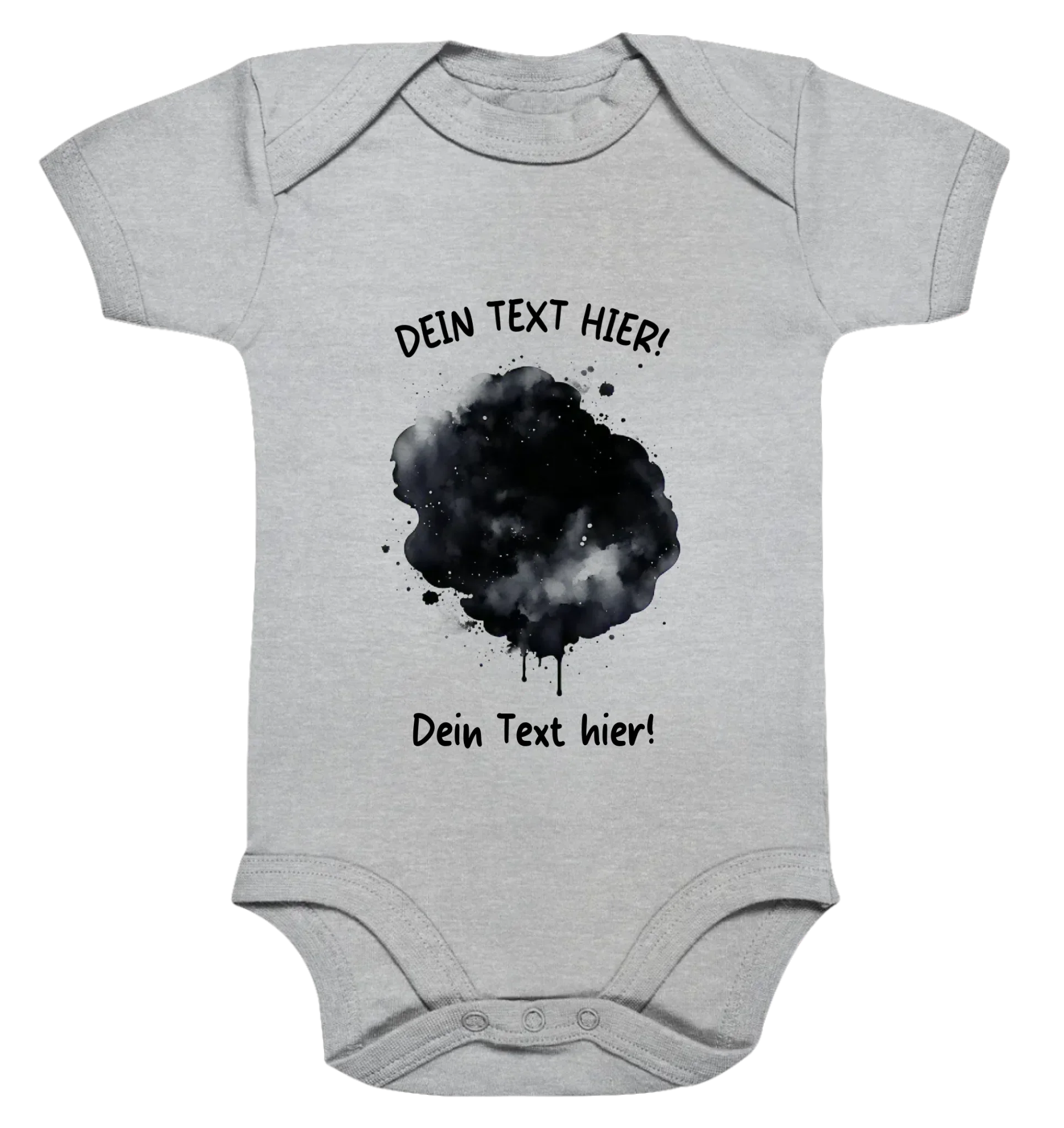 KI-Cartoon-Effekt Splash • mehrere Artikel • ’Statement-Collection’ • Wunschtext • Mein Fotomotiv - Premium Baby