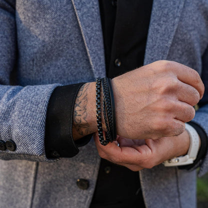 Lederarmband "Hero"