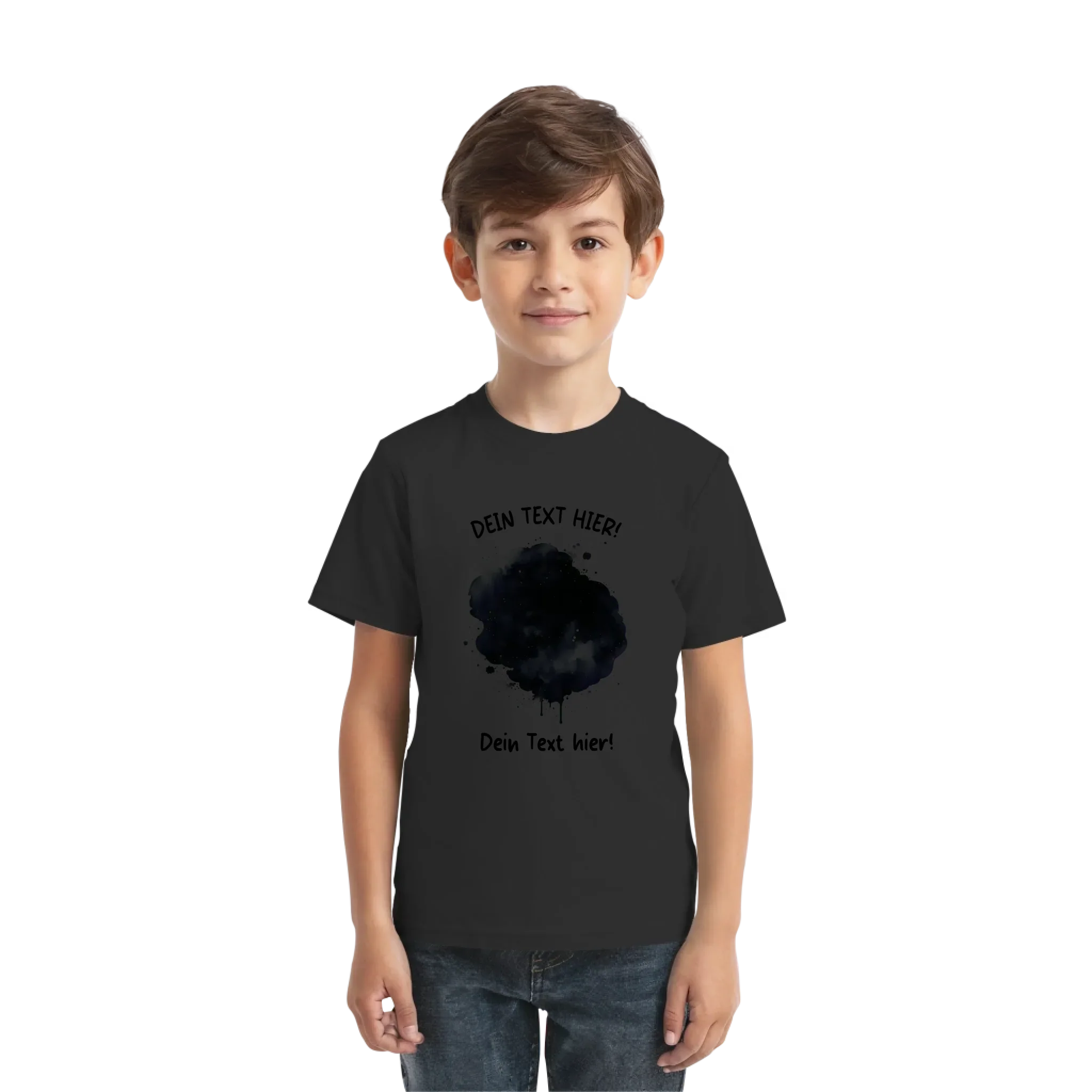 KI-Cartoon-Effekt Splash • mehrere Artikel • ’Statement-Collection’ • Wunschtext • Mein Fotomotiv - personalisierbare