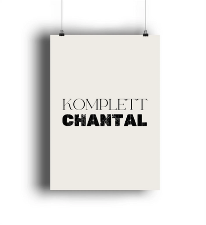 Sprüche mit Namen 7 • mehrere Artikel • ’Statement-Collection’ • Wunschtext • personalisierte Textmotive - POSTER