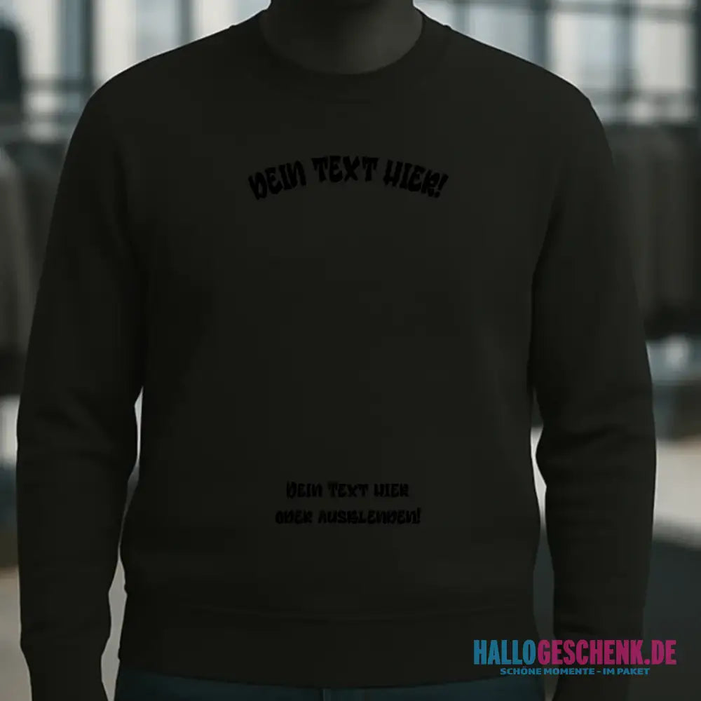Sewatshirt-2-Crop Black HGDE Master