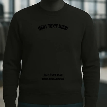 Sewatshirt-2-Crop Black HGDE Master