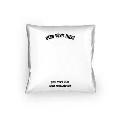 8in1-Fotogeschenk: Dein Foto im Farbklecks + Wunschtext • personalisiert • diverse Artikel - Kissen 40x40 cm / White