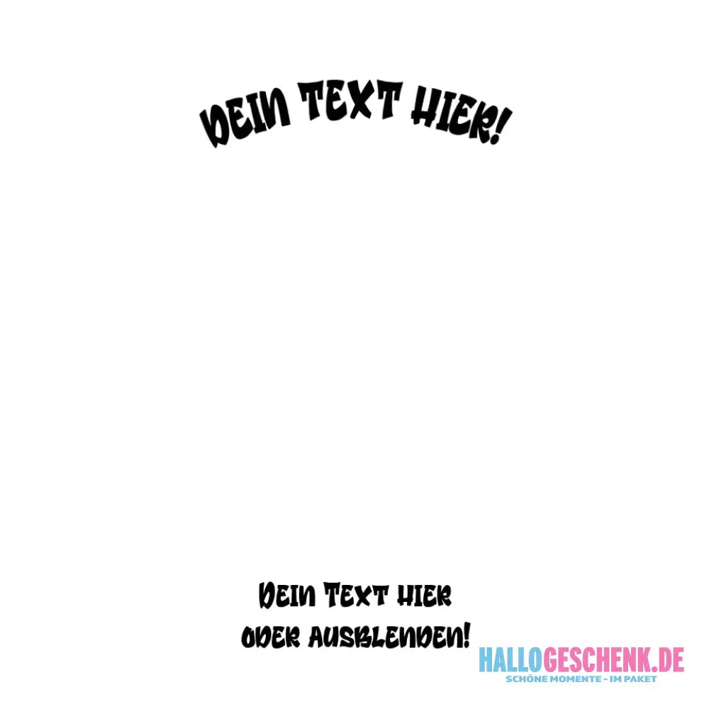 8in1-Fotogeschenk: Dein Foto im Farbklecks + Wunschtext • personalisiert • diverse Artikel - ausgestanzter Sticker