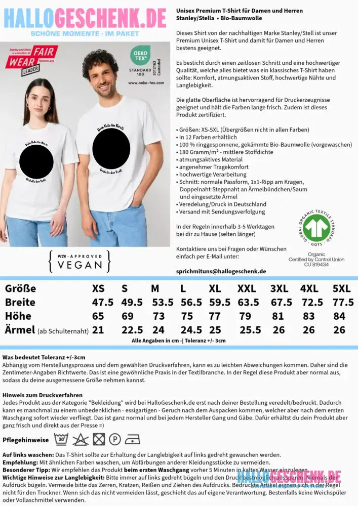 8in1-Fotogeschenk: Dein Foto im Kreis + Wunschtext • personalisiert • diverse Artikel - Customizer