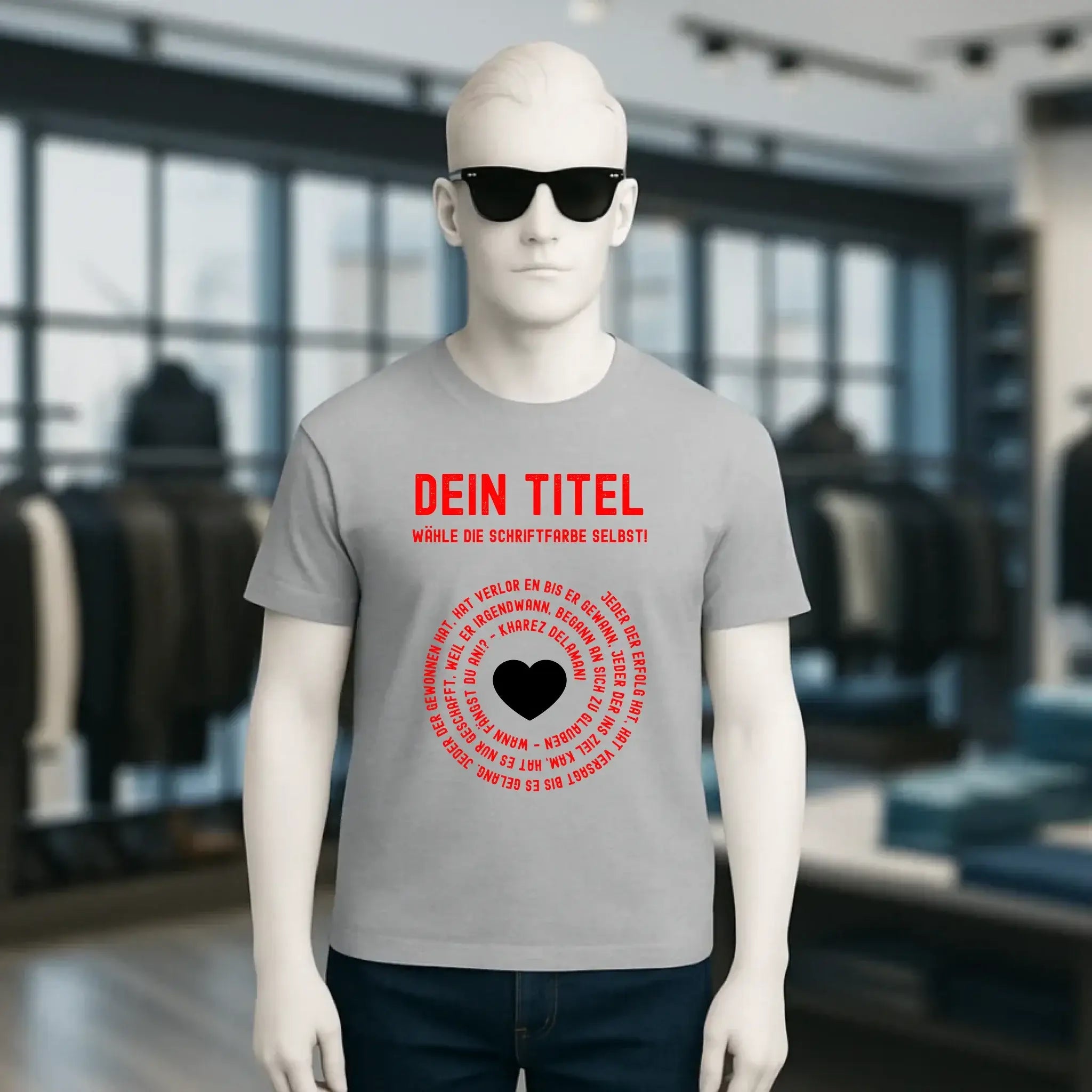 8in1-Kollektion: Dein Text im Kreis • personalisiert • diverse Artikel