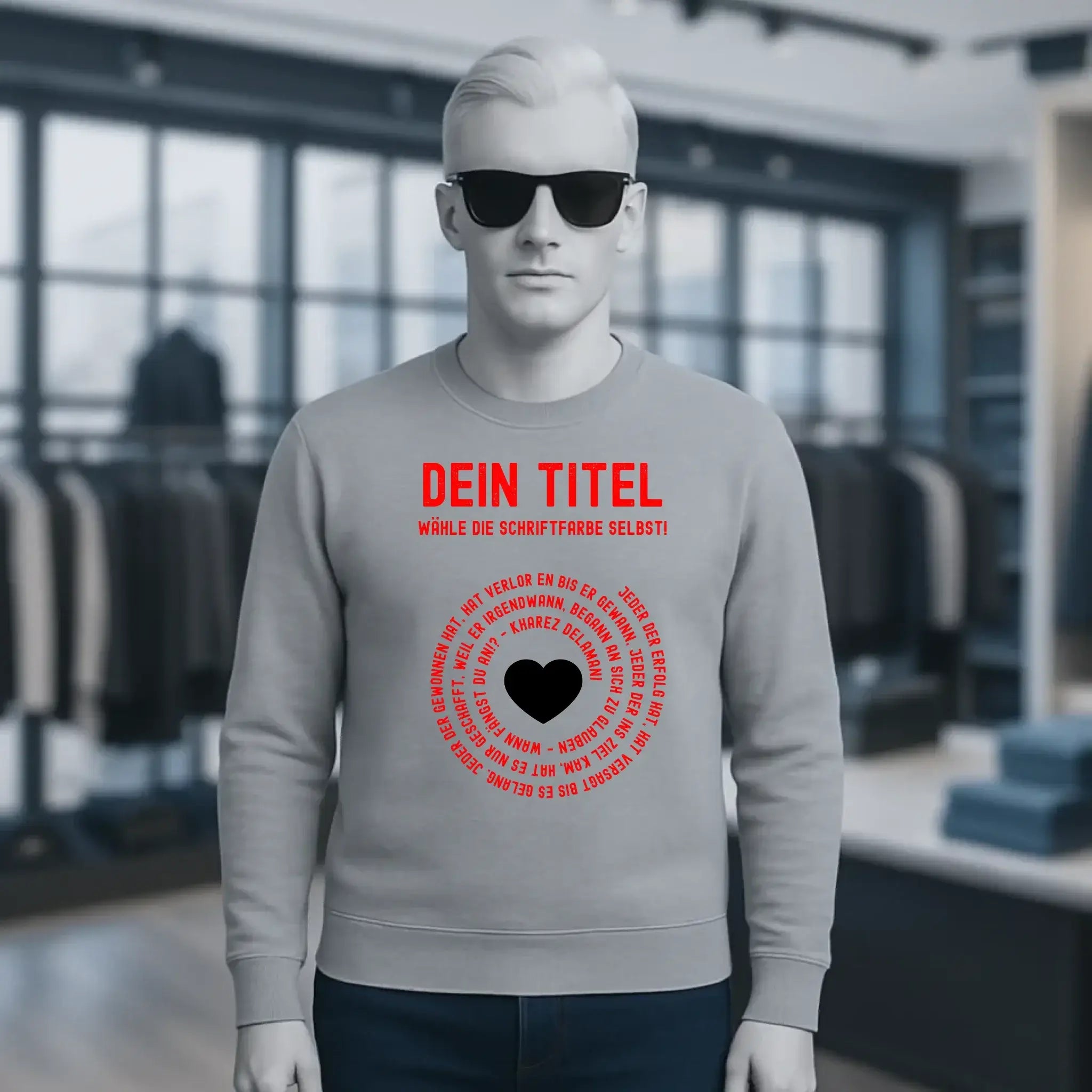 8in1-Kollektion: Dein Text im Kreis • personalisiert • diverse Artikel