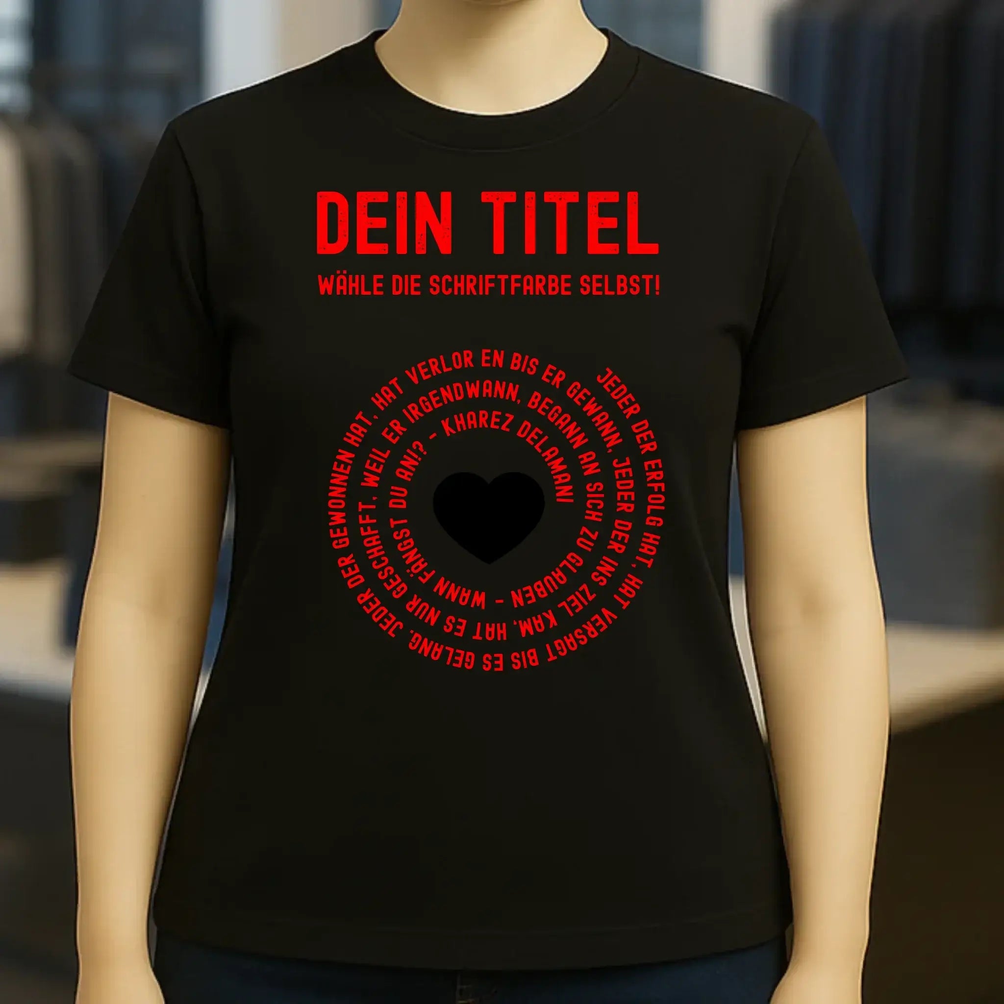 8in1-Kollektion: Dein Text im Kreis • personalisiert • diverse Artikel