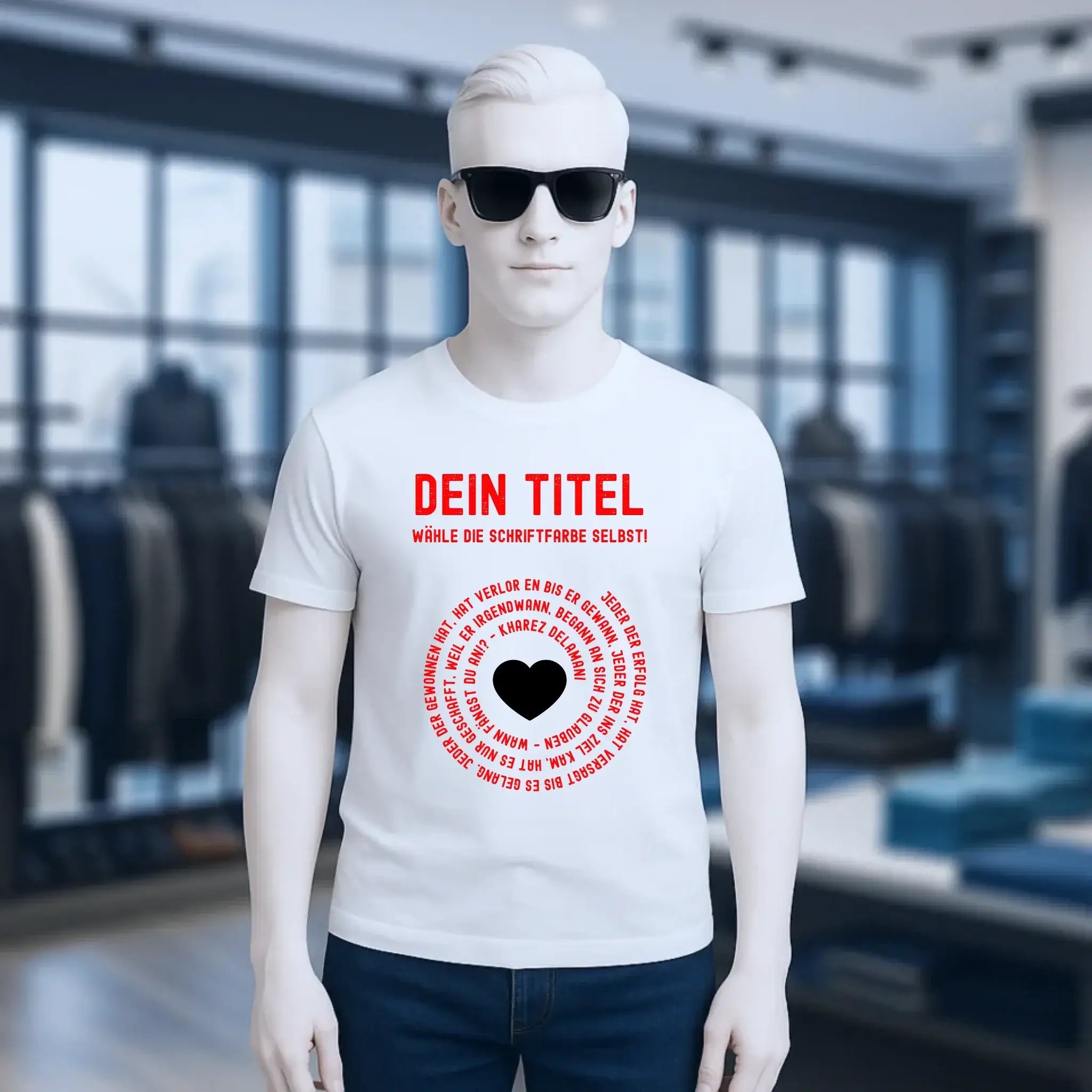 8in1-Kollektion: Dein Text im Kreis • personalisiert • diverse Artikel