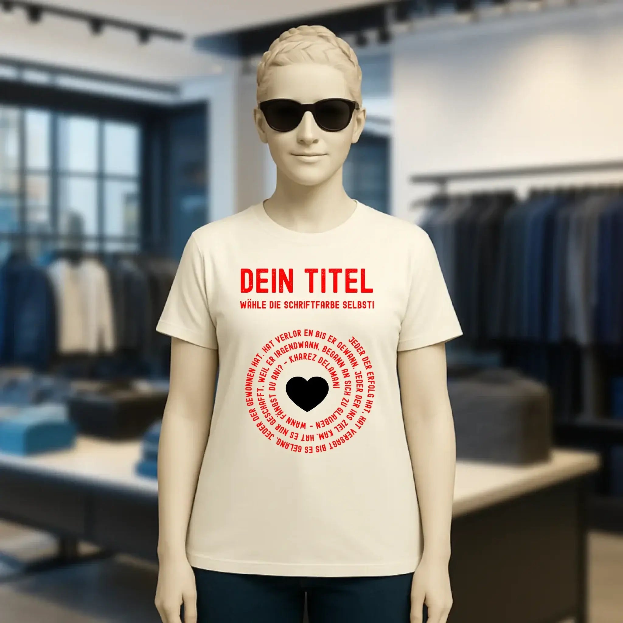 8in1-Kollektion: Dein Text im Kreis • personalisiert • diverse Artikel