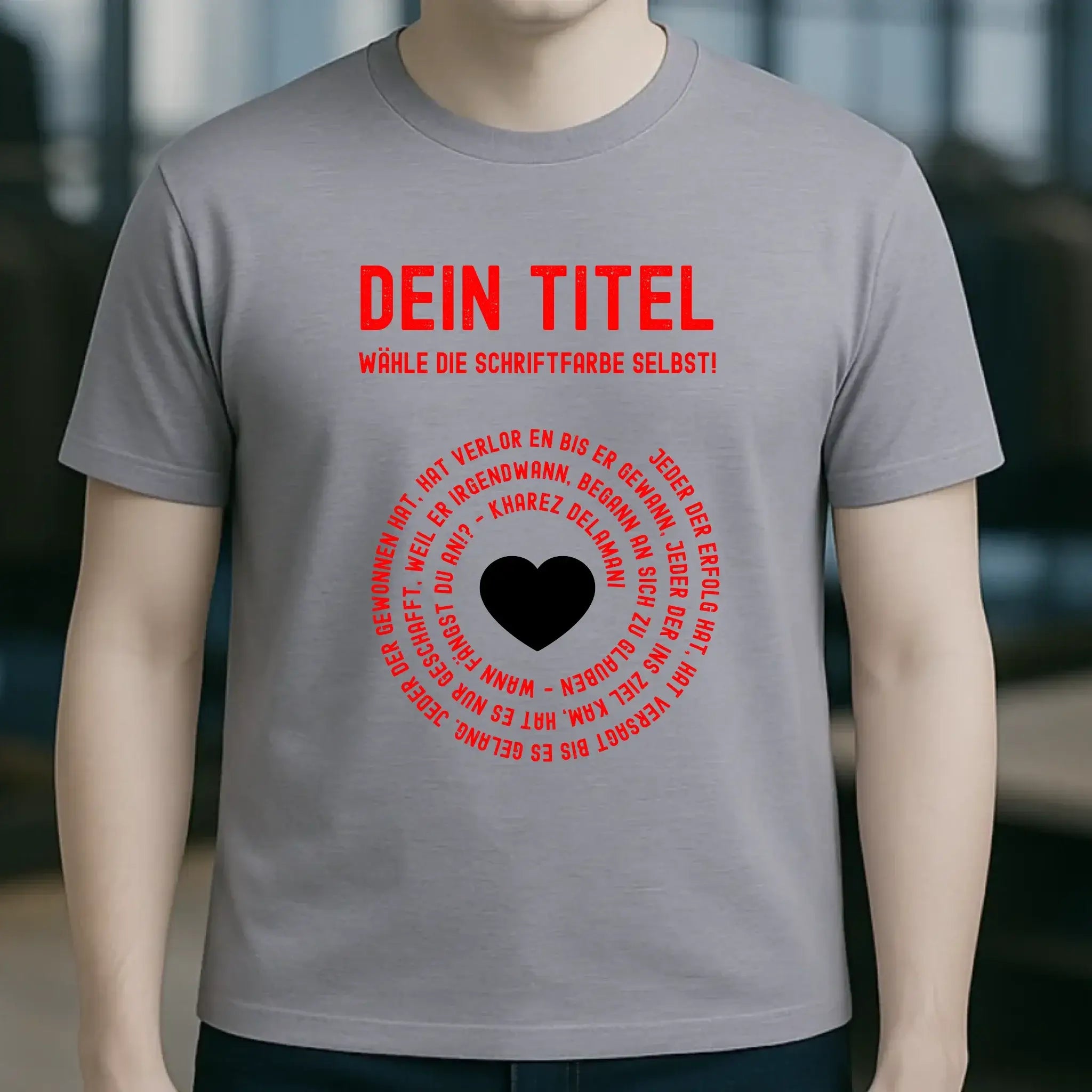 8in1-Kollektion: Dein Text im Kreis • personalisiert • diverse Artikel