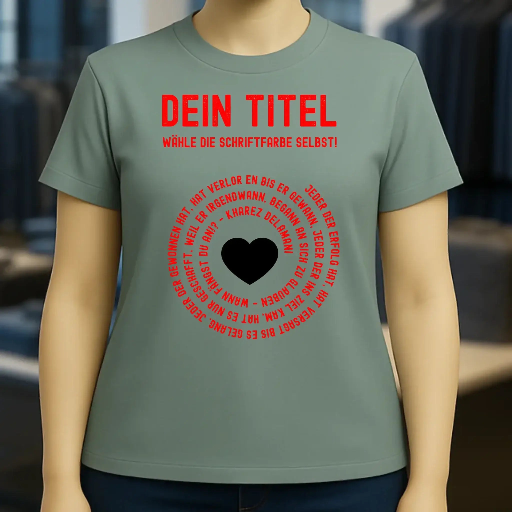 8in1-Kollektion: Dein Text im Kreis • personalisiert • diverse Artikel