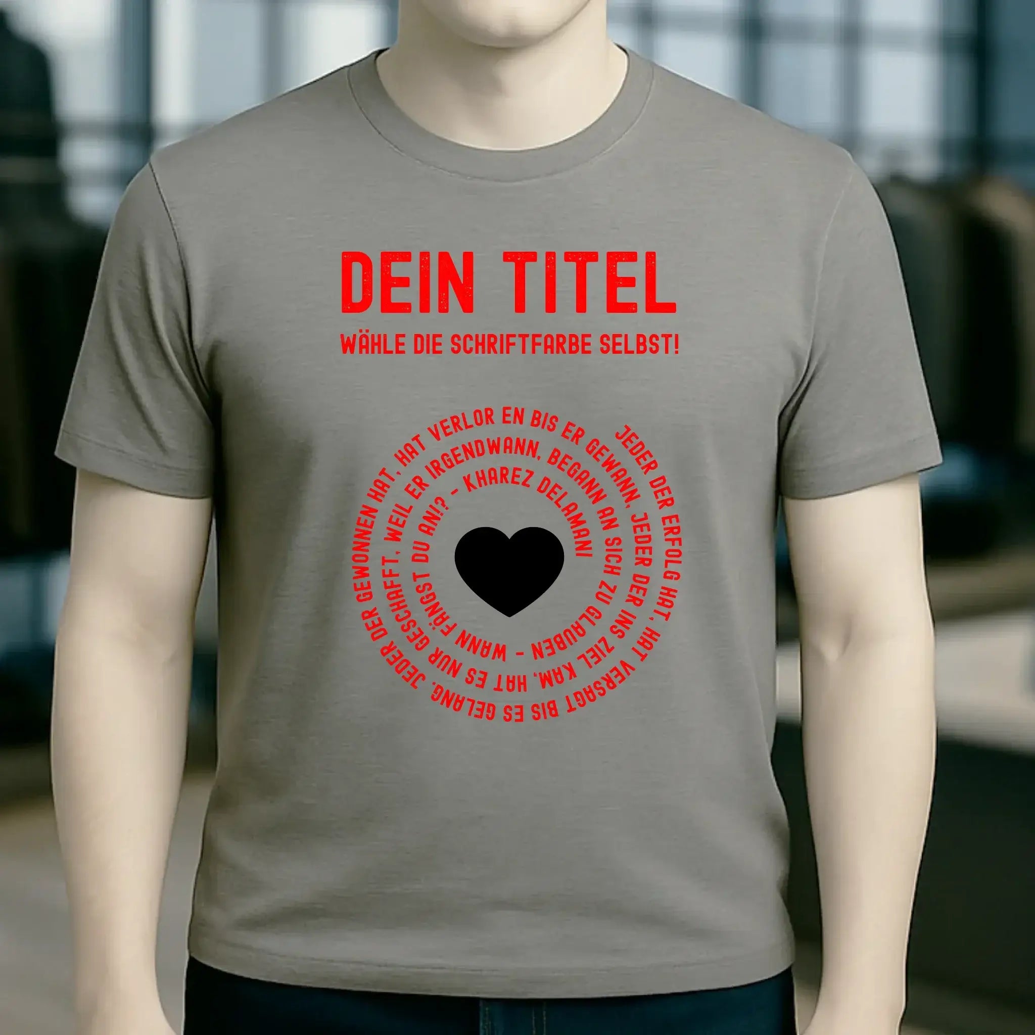 8in1-Kollektion: Dein Text im Kreis • personalisiert • diverse Artikel
