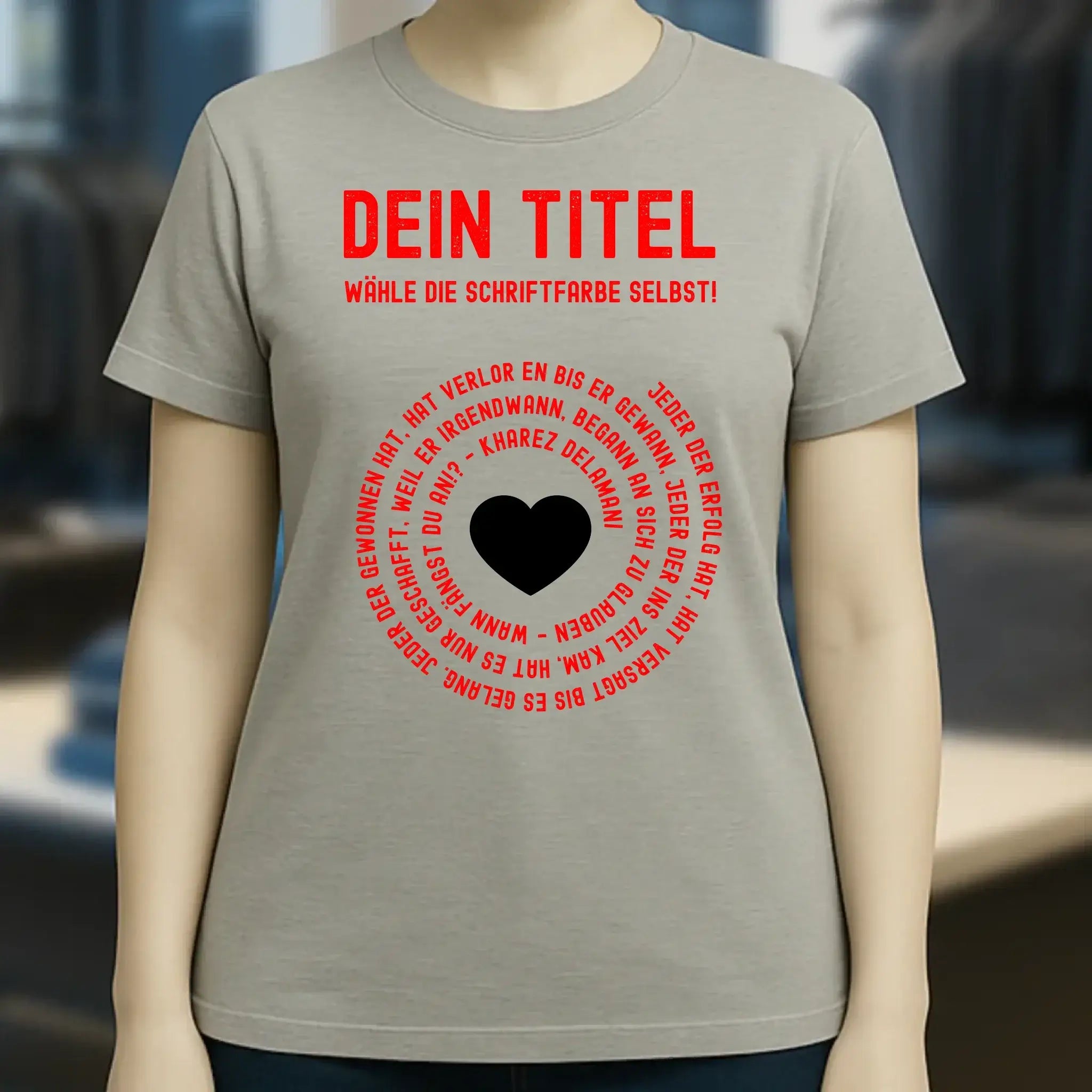 8in1-Kollektion: Dein Text im Kreis • personalisiert • diverse Artikel