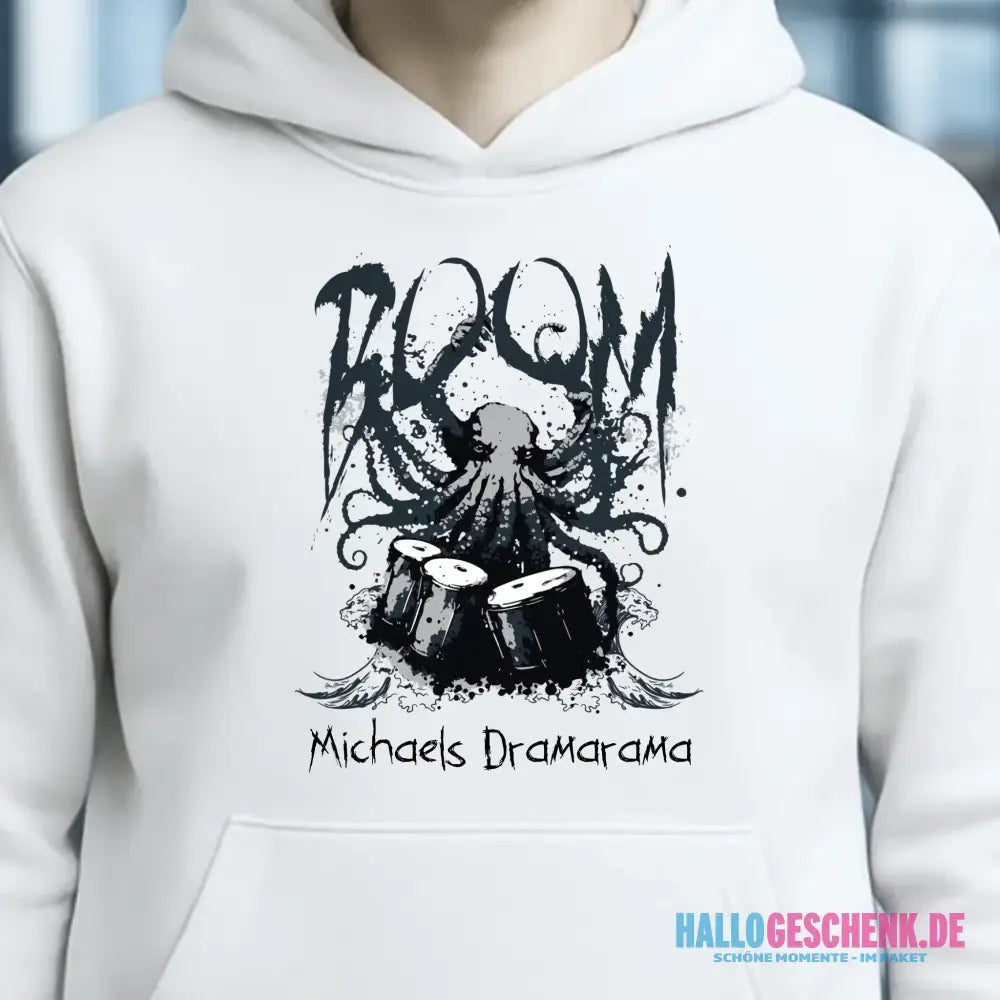 Master Male HGDE Drummer 20 Hoodie Crop