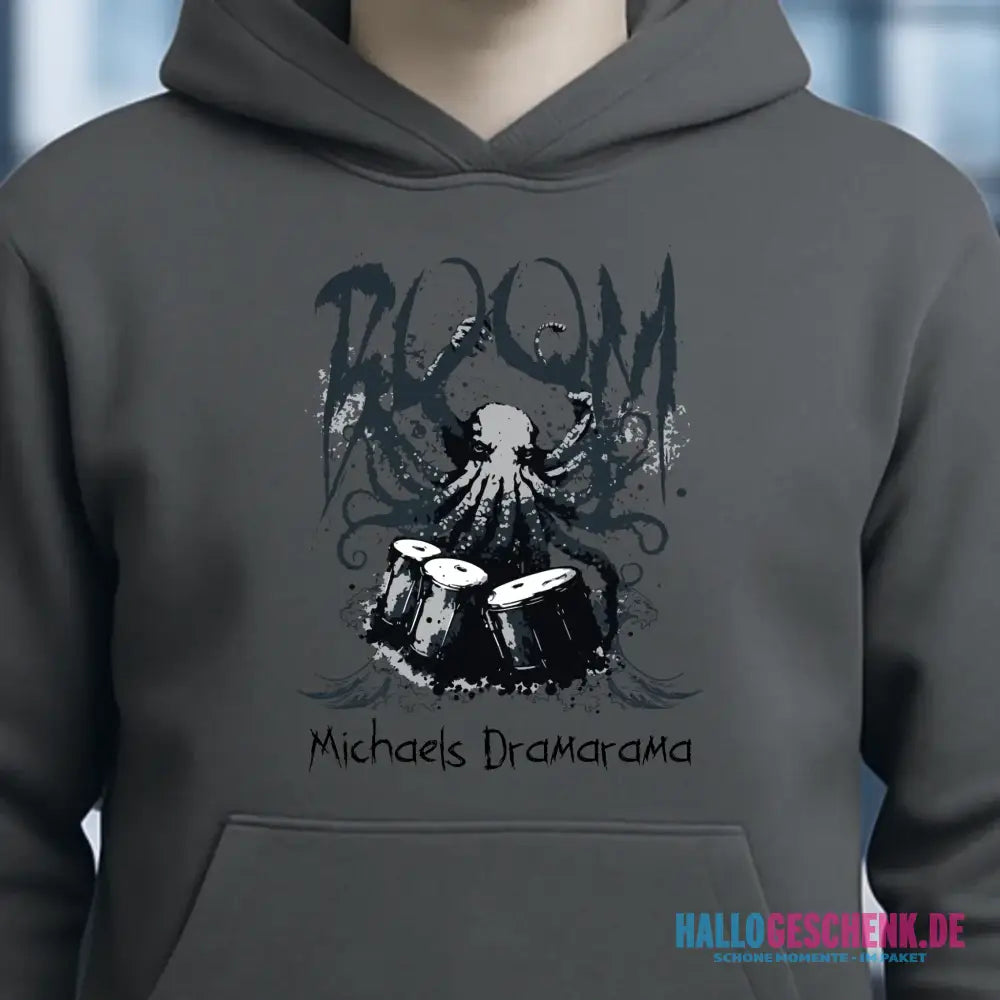 Master Male HGDE Drummer 20 Hoodie Crop