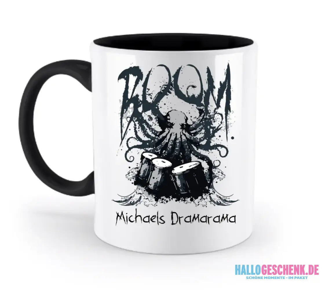 8in1-Kollektion: I CAN & I WILL + Wunschtext • personalisiert • diverse Artikel - zweifarbige Tasse