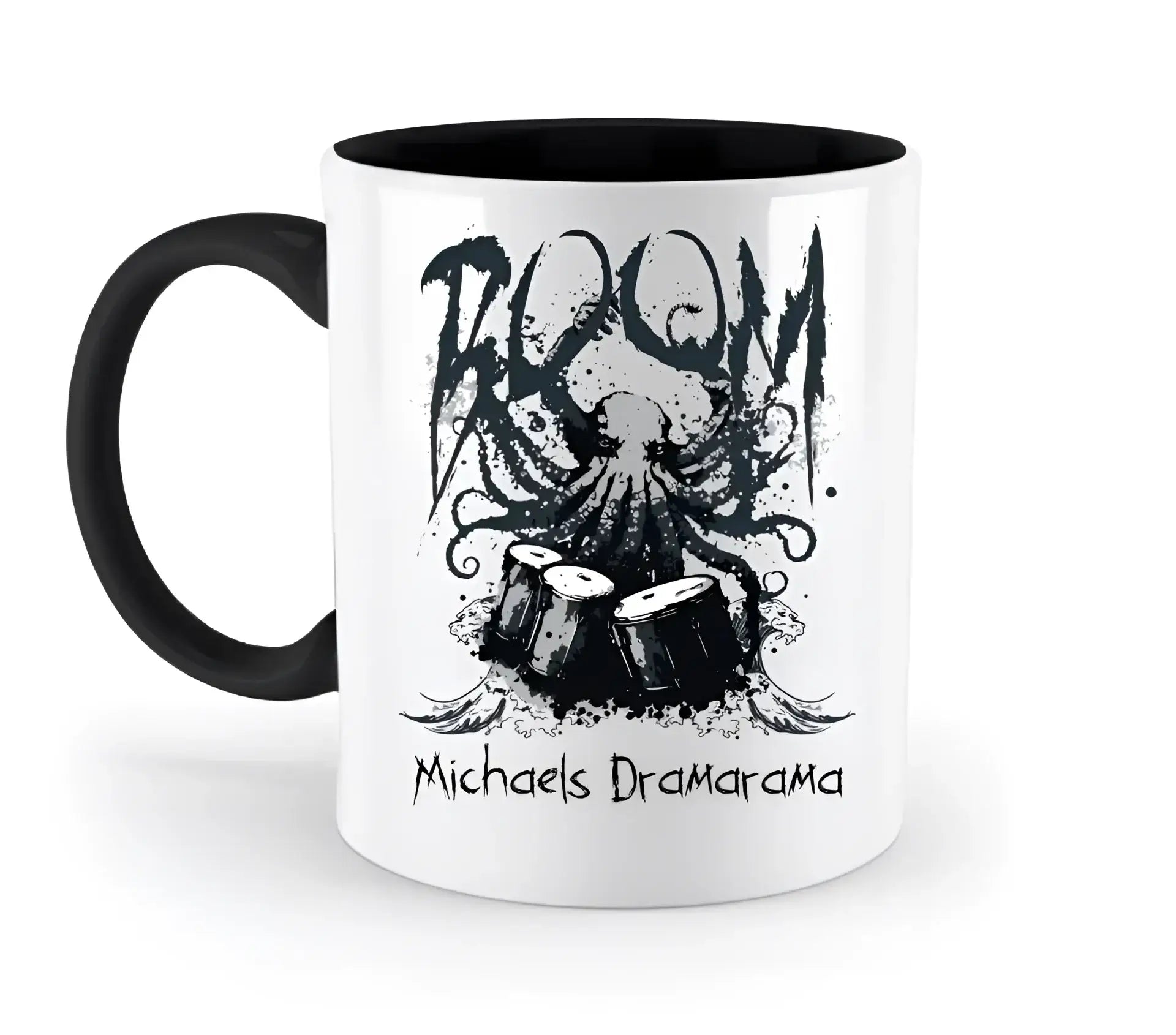 8in1-Kollektion: I CAN & I WILL + Wunschtext • personalisiert • diverse Artikel - zweifarbige Tasse