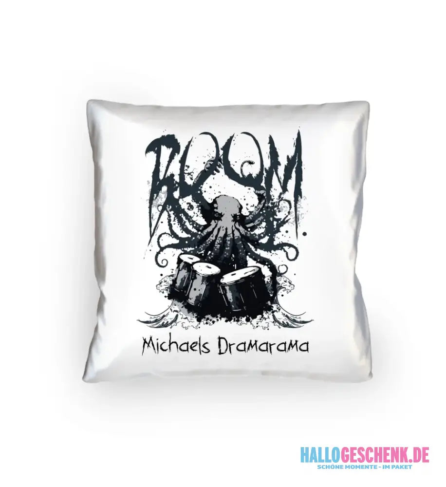 8in1-Kollektion: I CAN & I WILL + Wunschtext • personalisiert • diverse Artikel - Kissen 40x40 cm / White / 40cm-x-40cm