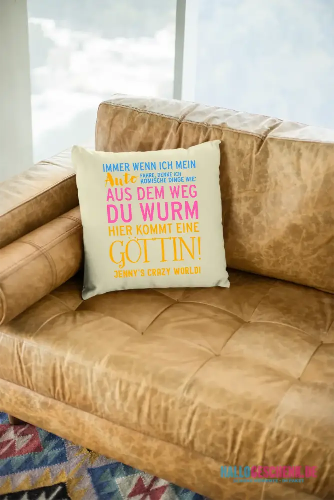 8in1-Kollektion: Immer wenn ich Auto + Wunschtext • Göttin • personalisiert • diverse Artikel