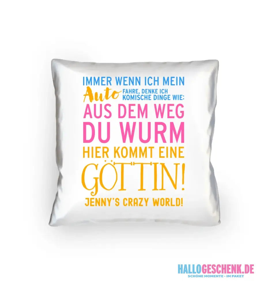 8in1-Kollektion: Immer wenn ich Auto + Wunschtext • Göttin • personalisiert • diverse Artikel
