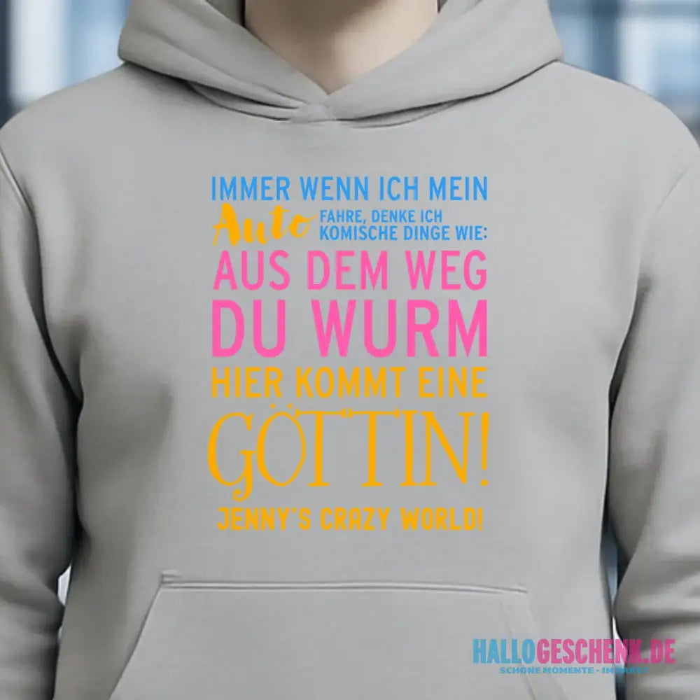 8in1-Kollektion: Immer wenn ich Auto + Wunschtext • Göttin • personalisiert • diverse Artikel