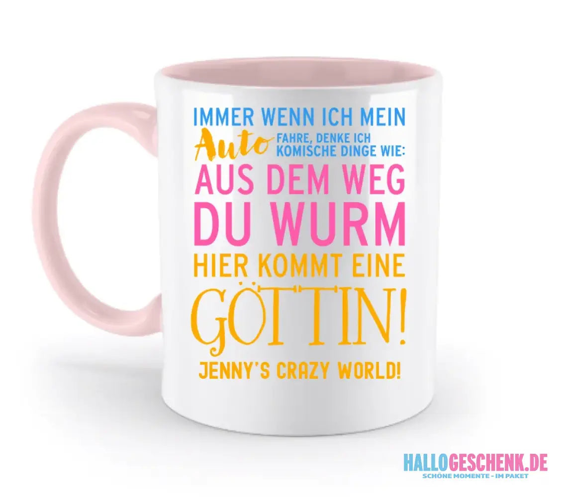 8in1-Kollektion: Immer wenn ich Auto + Wunschtext • Göttin • personalisiert • diverse Artikel