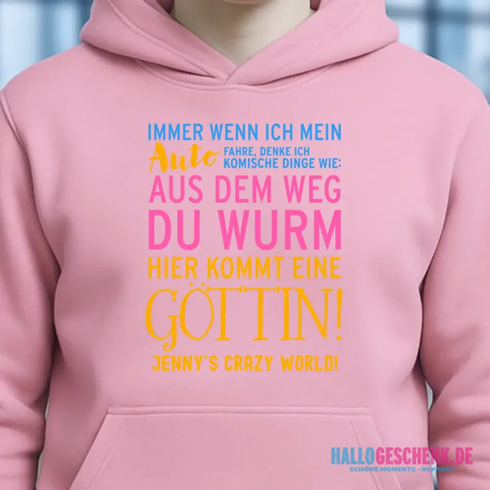 8in1-Kollektion: Immer wenn ich Auto + Wunschtext • Göttin • personalisiert • diverse Artikel