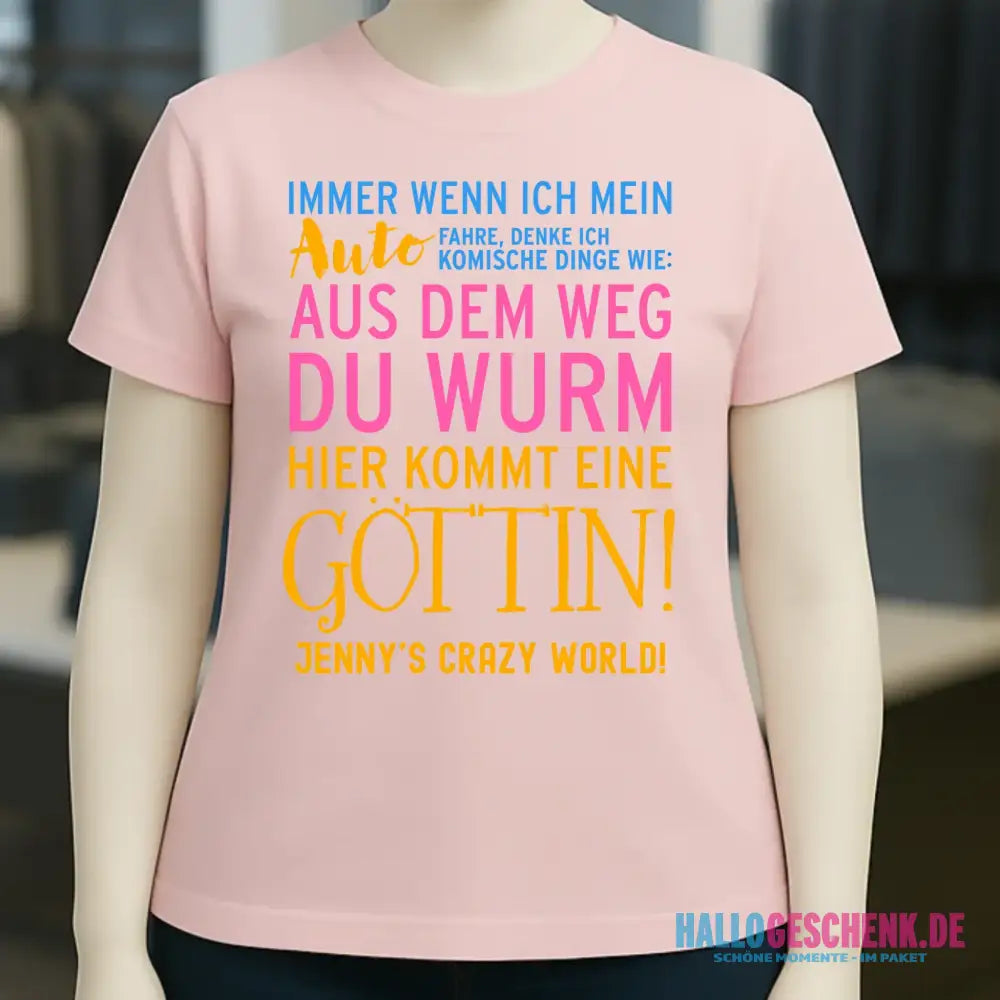 8in1-Kollektion: Immer wenn ich Auto + Wunschtext • Göttin • personalisiert • diverse Artikel