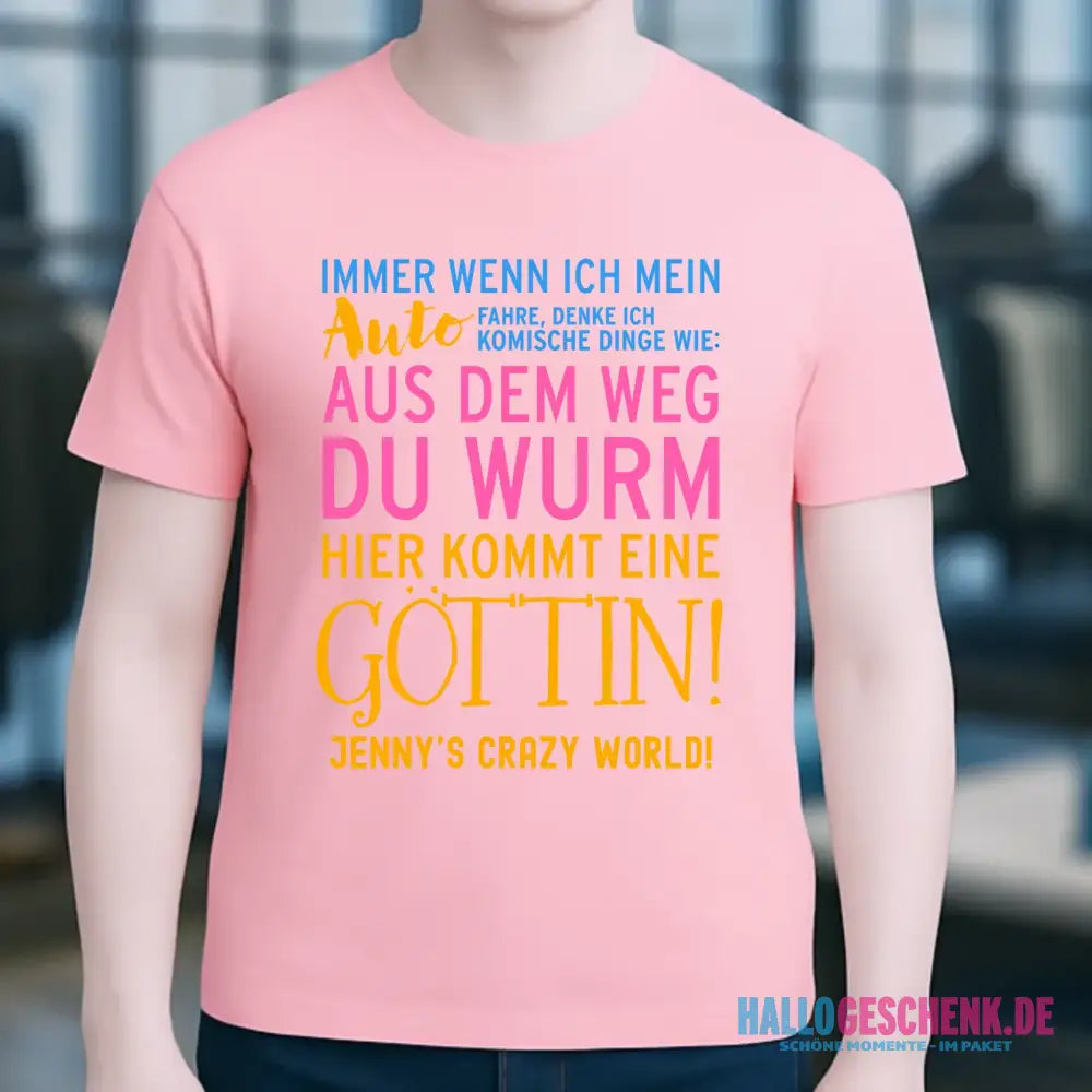 8in1-Kollektion: Immer wenn ich Auto + Wunschtext • Göttin • personalisiert • diverse Artikel