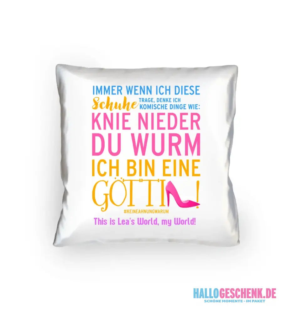 8in1-Kollektion: Immer wenn ich Schuhe + Wunschtext • 4 Motive weiß/Bunt wählbar • Göttin • personalisiert • diverse