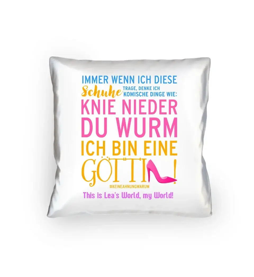 8in1-Kollektion: Immer wenn ich Schuhe + Wunschtext • 4 Motive weiß/Bunt wählbar • Göttin • personalisiert • diverse