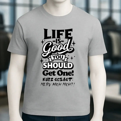 8in1-Kollektion: Life is good + Wunschtext • personalisiert • diverse Artikel
