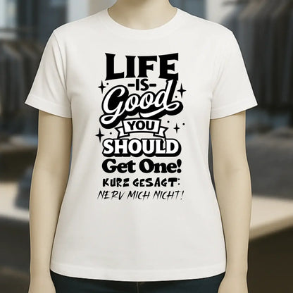 8in1-Kollektion: Life is good + Wunschtext • personalisiert • diverse Artikel