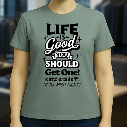 8in1-Kollektion: Life is good + Wunschtext • personalisiert • diverse Artikel