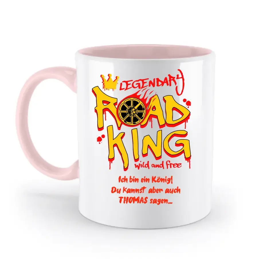 8in1-Kollektion: Road King + Wunschtext • personalisiert • diverse Artikel - Customizer