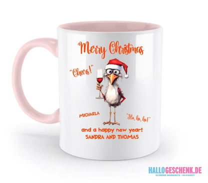 8in1-Kollektion: X-MAS Drink Ducks + Wunschtext • 6 lustige Enten-Motive zur Auswahl • personalisiert • diverse Artikel