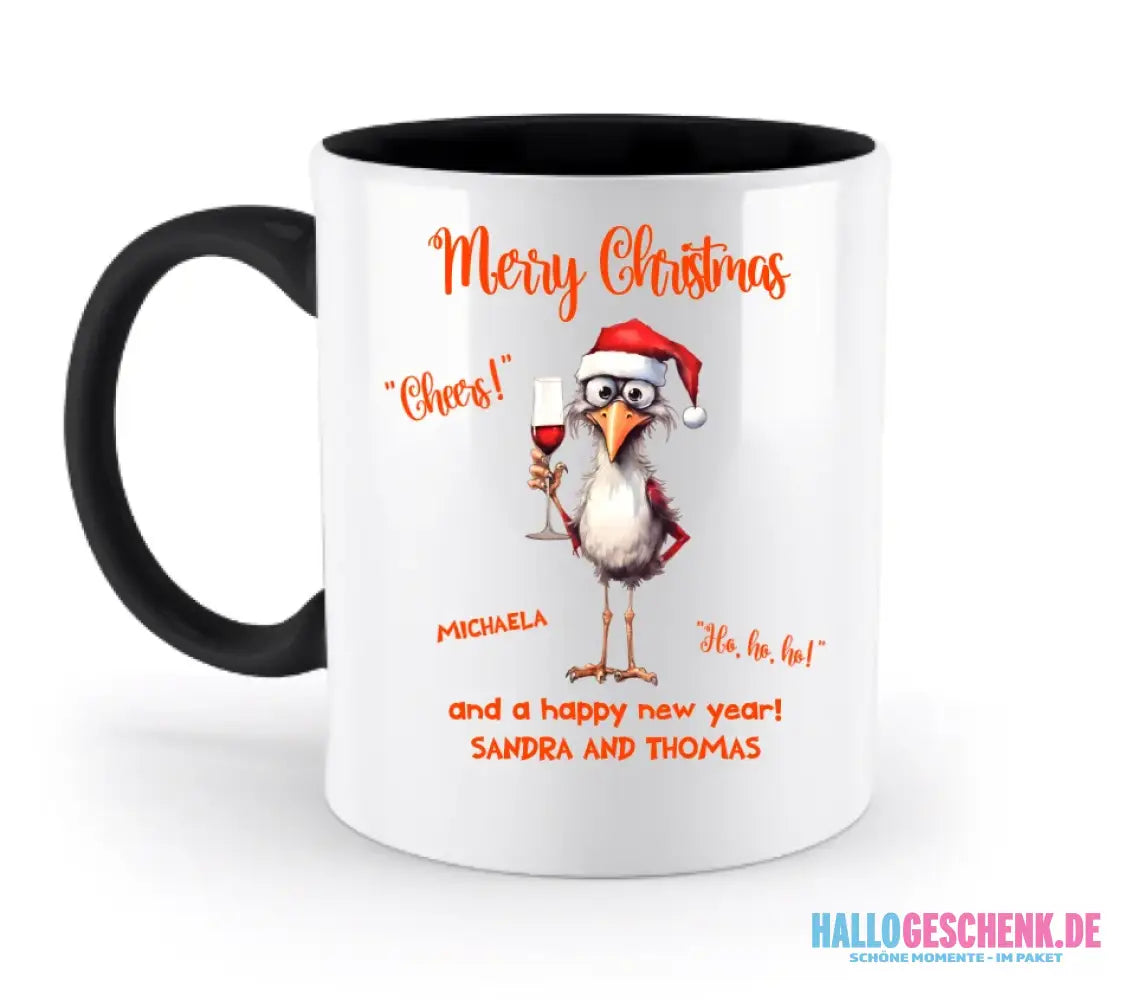 8in1-Kollektion: X-MAS Drink Ducks + Wunschtext • 6 lustige Enten-Motive zur Auswahl • personalisiert • diverse Artikel